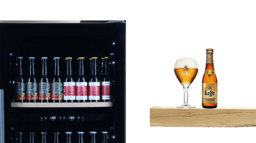 Bier koelkast voor speciaalbier