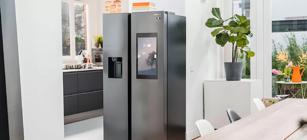 Uitgelichte Amerikaanse Koelkast Met Scherm