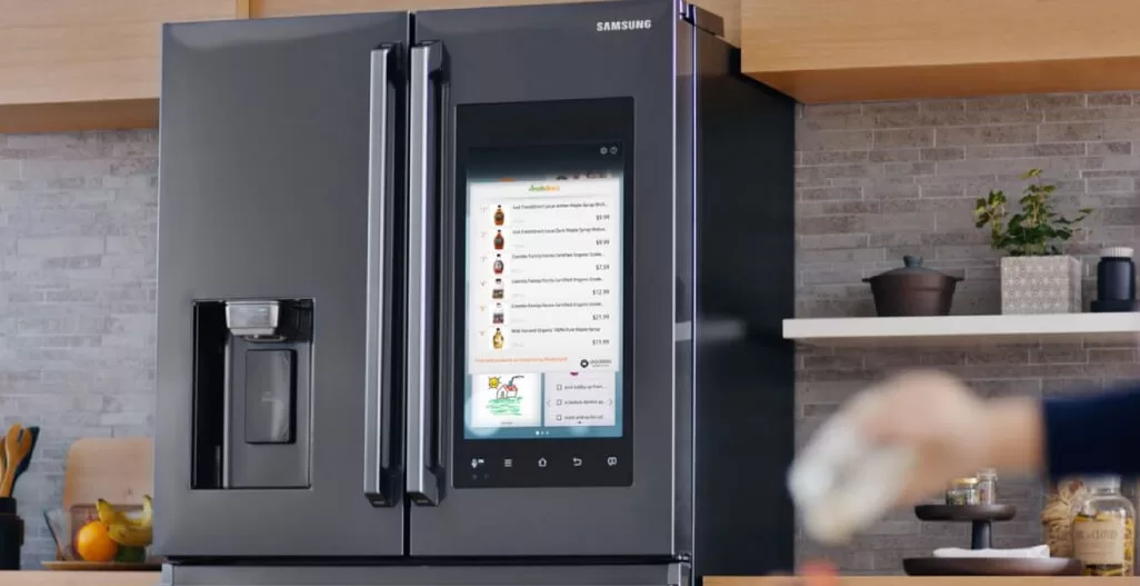 Wat is een Amerikaanse Koelkast Met Scherm koelkast met een groot tablet scherm
